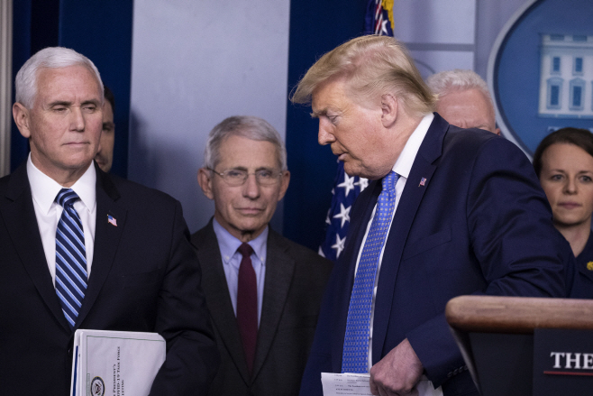 Virus Outbreak Trump