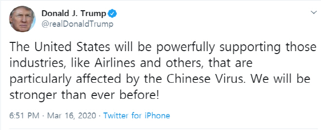trump chinese virus