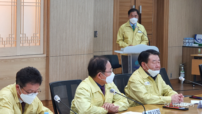 평택시 코로나19 극복지원대책 기자회견