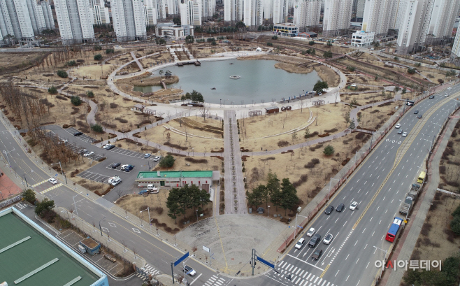 경관 재구성사업(호수공원)