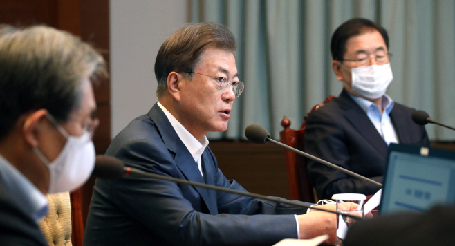 발언하는 문재인 대통령