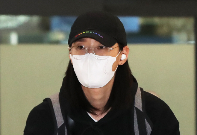 김연경, 터키리그 중단으로 귀국<YONHAP NO-1709>