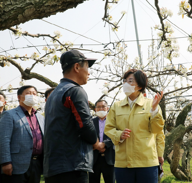 김보라 안성시장, 민생 현장 광폭 행보 시작