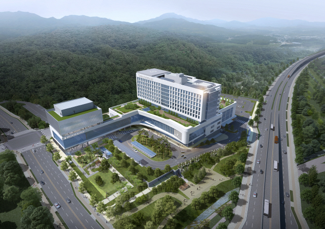 세종충남대학교병원 조감도