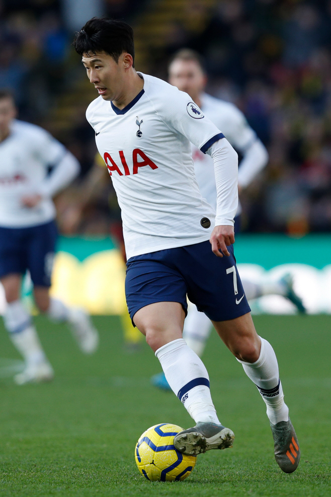 FBL-ENG-PR-WATFORD-TOTTENHAM <YONHAP NO-3761> (AFP)