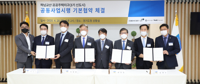 하남교산 공공주택지구 공동사업시행 기본협약