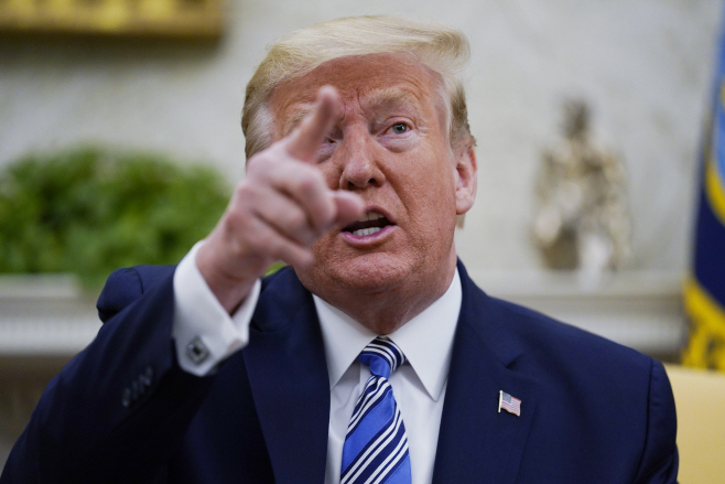 Virus Outbreak Trump