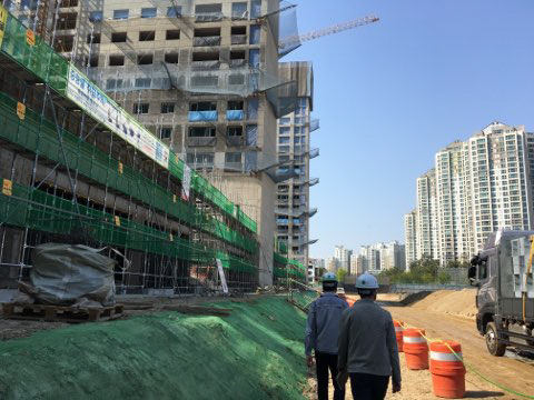 대전 민간건축공사 현장