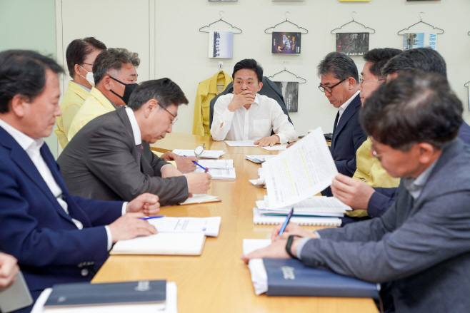 등교생 검사 회의