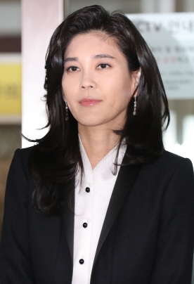 주주총회 참석하는 이부진 사장