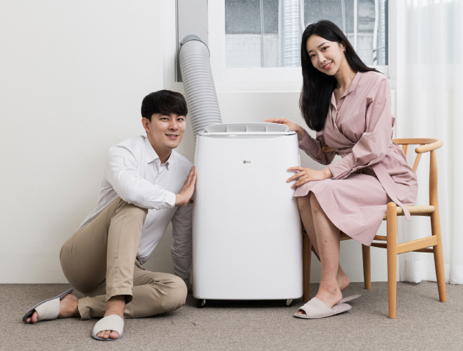 LG전자 포터블 에어컨 출시_1
