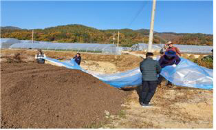 하천변