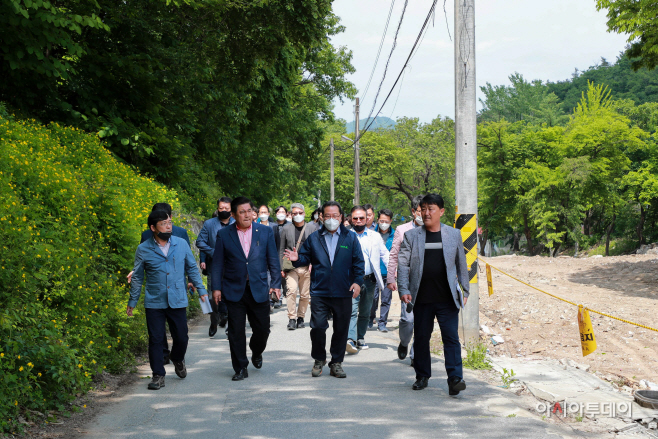 조광한 남양주시장, 쓱싹데이 정책현장 투어 실시