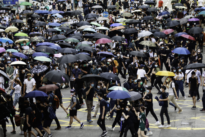Protest vs security law in Hong Kong
