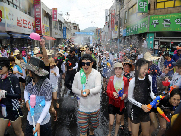 살수대첩 거리퍼레이드