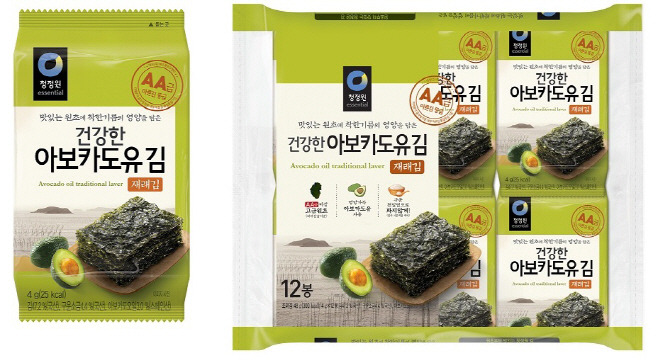 청정원_건강한 아보카도유 재래김