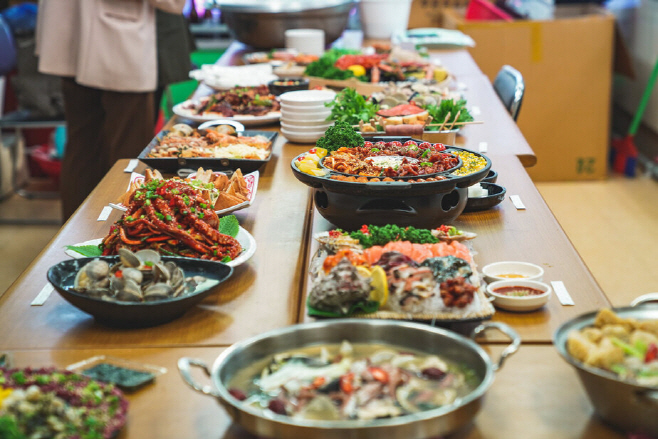 항구포차 메뉴