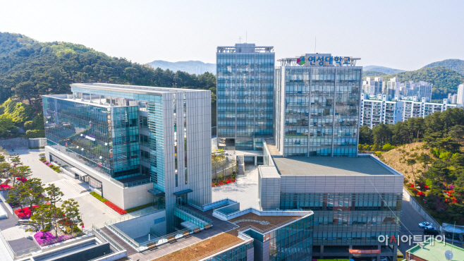 연성대학교 봄 전경사진