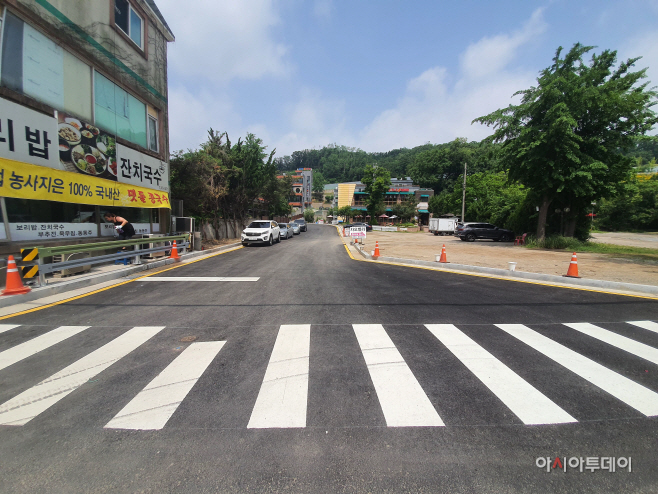 삼막농원 주변 도로개설
