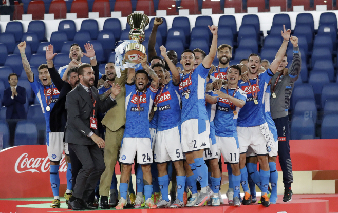 APTOPIX Italy Soccer Italian Cup <YONHAP NO-3569> (AP)