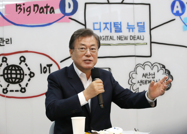 발언하는 문 대통령