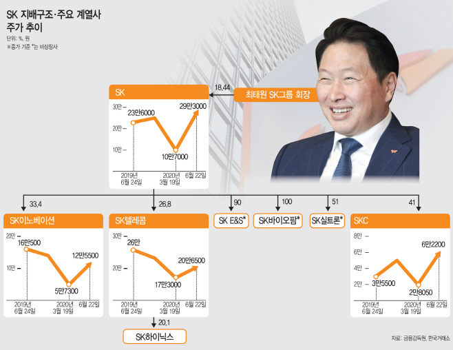 SK지배구조·주요계열사