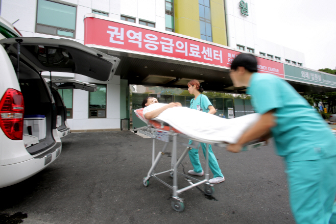 건양대병원 권역응급의료센터 전경
