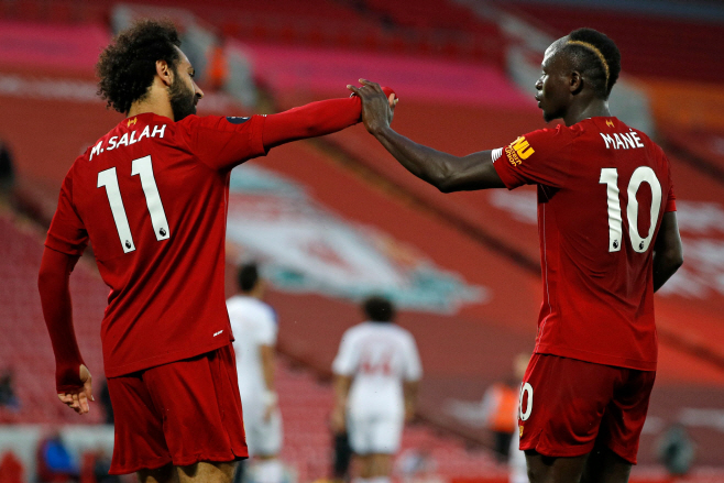 FBL-ENG-PR-LIVERPOOL-CRYSTAL PALACE <YONHAP NO-1721> (AFP)