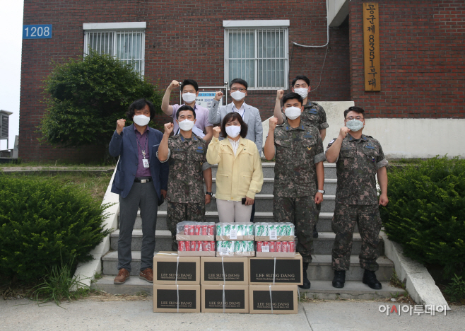 200629 군부대 위문품 전달(1)