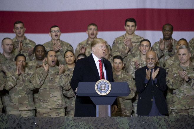 트럼프 아프간 방문