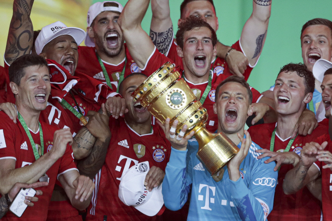 Germany Soccer Cup Final <YONHAP NO-1269> (AP)