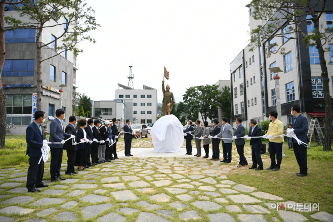 예산군, 충남최초 3·1만세운동 상징조형물 제막식 개최