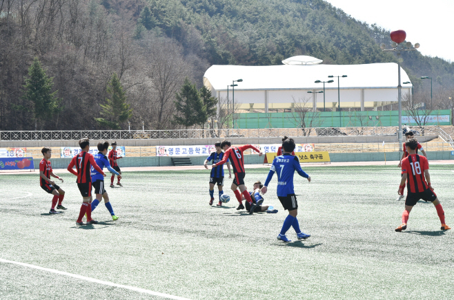 200720보도자료(청송군, 전국 고등축구리그 개최)-2019년 자료1