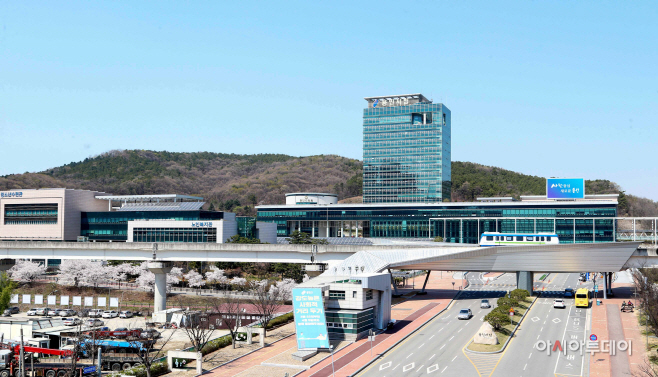 용인시청 전경