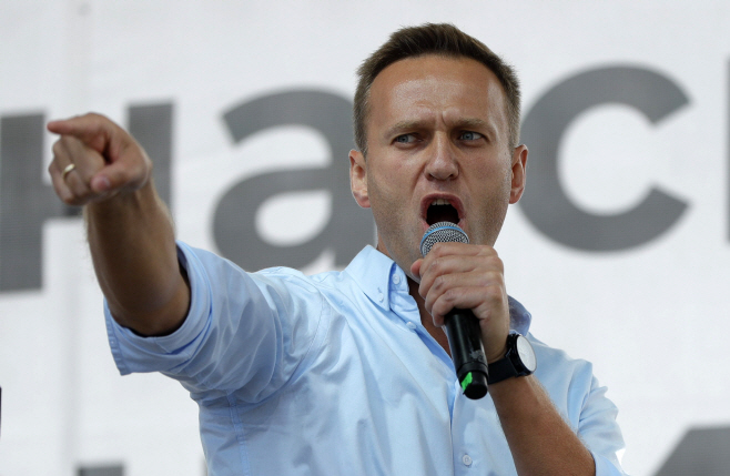 Russia Navalny <YONHAP NO-3942> (AP)