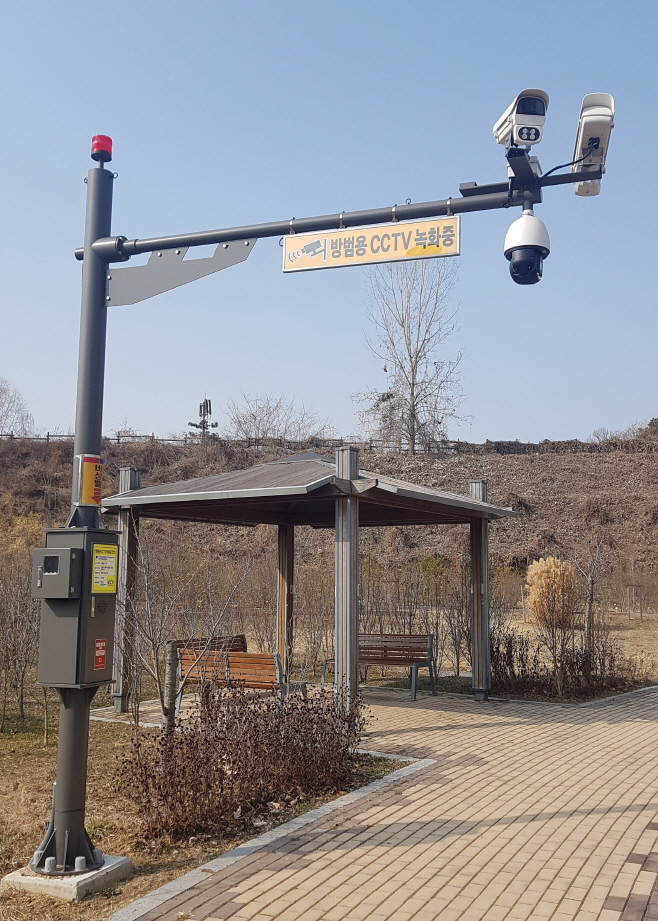 천안시 도시공원 등 153곳 CCTV 450대 신규 설치