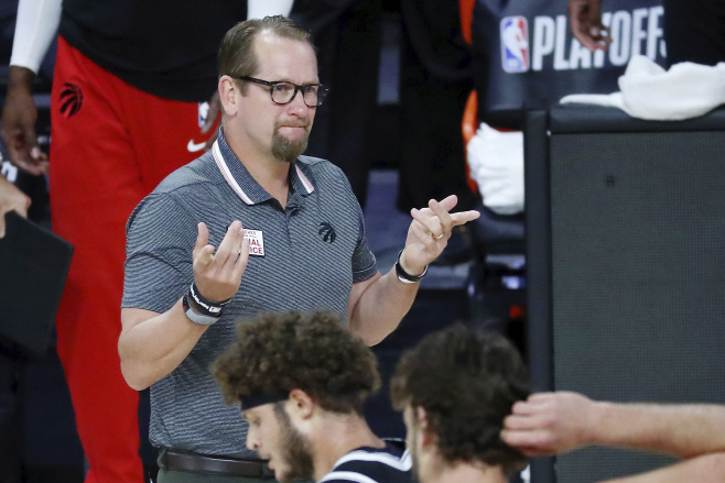 Raptors Nets Basketball <YONHAP NO-1637> (AP)