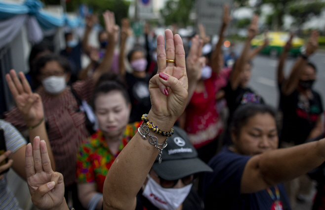 Thailand Protest <YONHAP NO-6635> (AP)