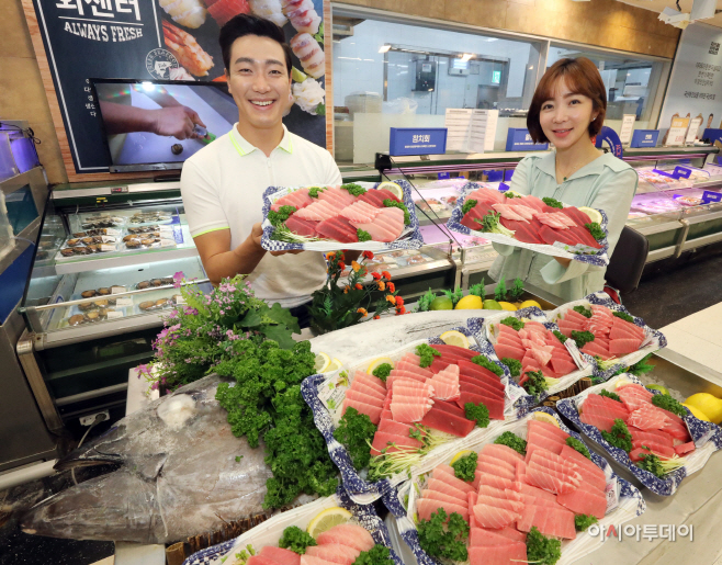 반값 참치회 6
