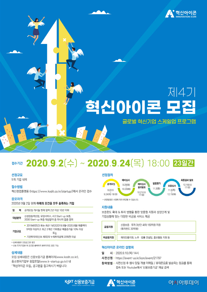 (별첨) 혁신아이콘 제4기 공개모집 포스터