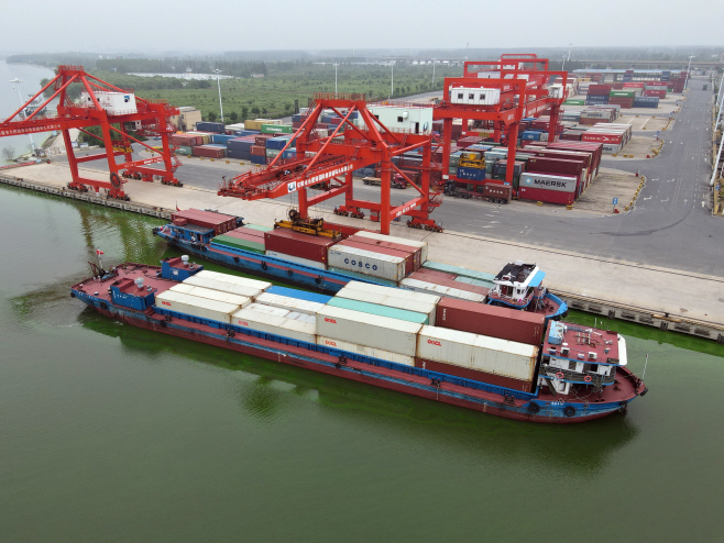 CHINA-ANHUI-HEFEI PORT-OPERATION-RESUMPTION (CN)
