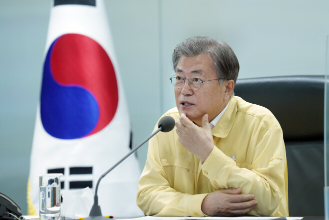 '하이선' 피해 점검하는 문 대통령