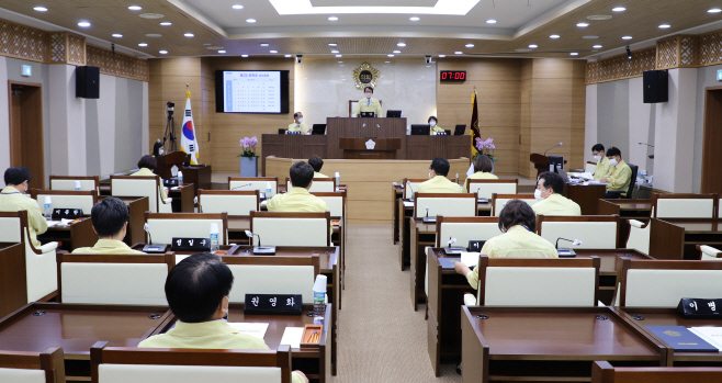 평택시의회, 제217회 임시회 폐회