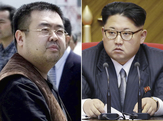 김정남 김정은