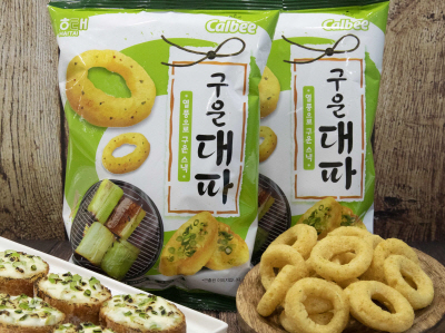 [사진] 대파 담은 파맛 과자, 해태 '구운대파' 출시!
