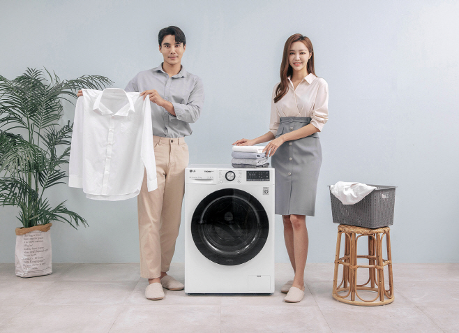 [사진1] LG전자, 12kg 용량 ‘트롬 세탁기 씽큐’ 출시