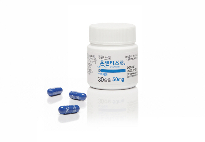 [사진] SK케미칼 파킨슨병 치료제 온젠티스캡슐 50mg (0)