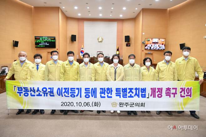 부동산 촉구 건의