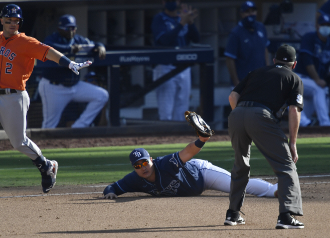 BASEBALL-MLB-TB-HOU/ <YONHAP NO-3579> (USA TODAY Sports)