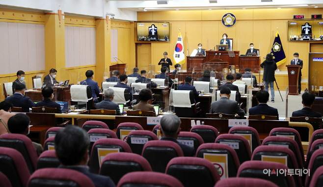 서산시의회, 제256회 임시회 개회
